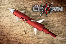 Load image into Gallery viewer, THORN CROWN 125 GRAIN FIXED BLADE BROADHEAD 3-PACK
