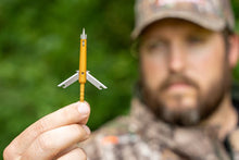 Load image into Gallery viewer, THORN 110 GRAIN 1.75&quot; CUT GI EXPANDABLE BROADHEAD 3-PACK
